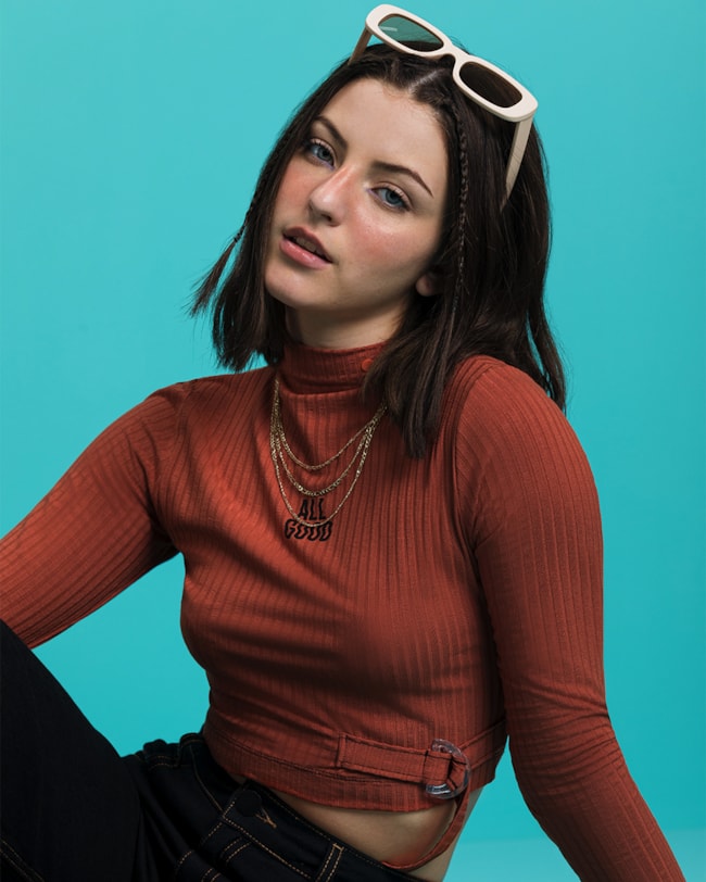 Blusa Canelada Juvenil Feminina Based com Argola-33028c6f-460b-4bc0-b812-132e08c0321b