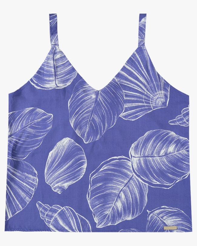 Blusa com Alça Ajustável em Viscose - Cereja Rosa - Azurita  P-84f585f8-b928-43f9-a007-e9afae709288