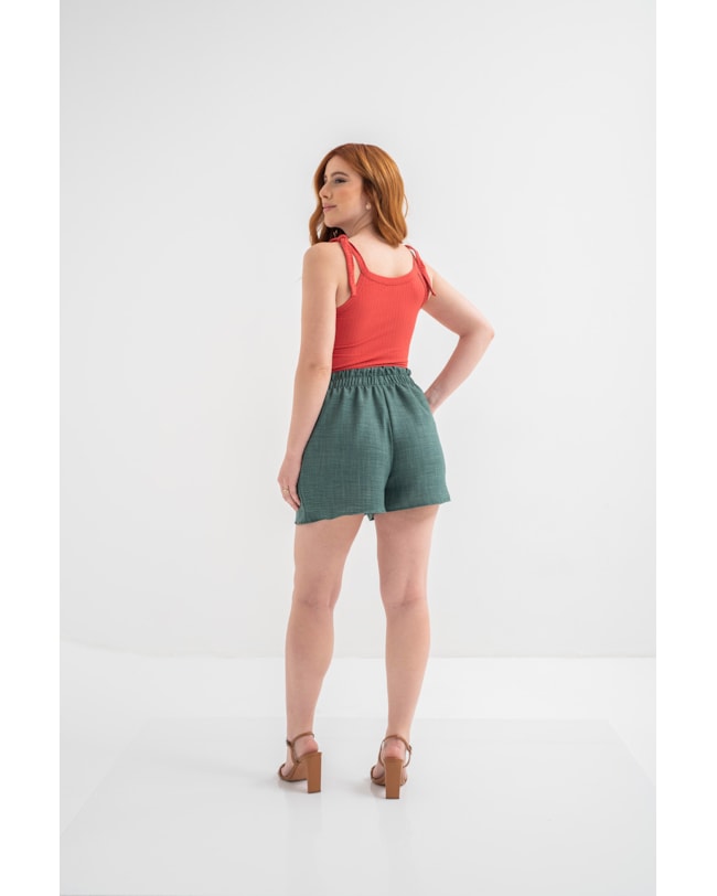 Blusa Cropped Canelada Cereja Rosa-2d97cebe-d198-4917-ace6-550324607e85