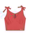 Blusa Cropped Canelada Cereja Rosa-7316b07f-f32a-4ec0-8982-bfad48f0332b