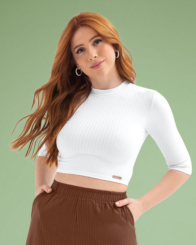 Blusa Cropped Canelada Cereja Rosa-a000fd80-6705-451c-be65-17207cd02fa1