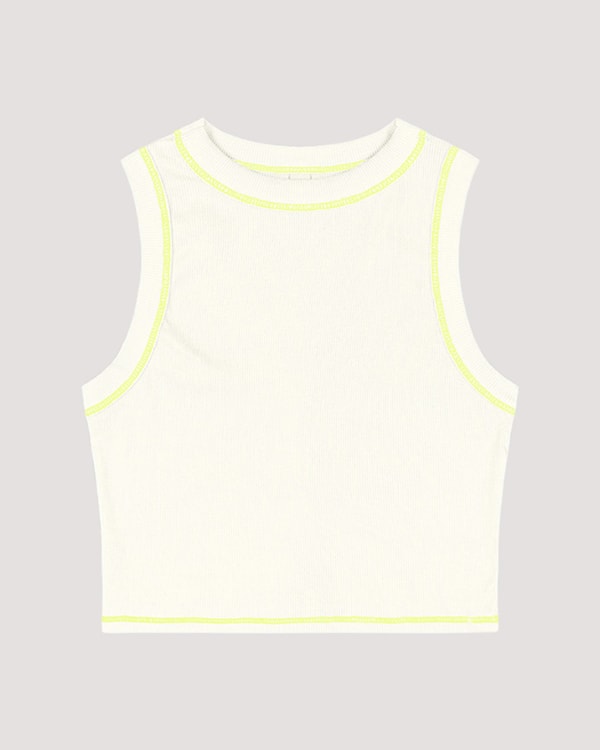 Blusa Cropped Juvenil Canelada BaseD