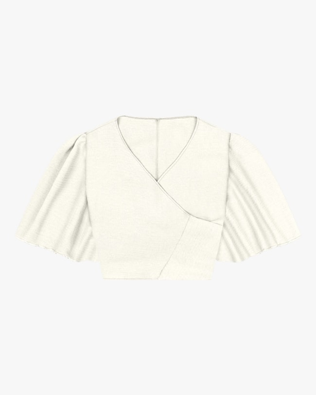 Blusa Cropped Transpassada em Tecido Crepe Cereja Rosa-a9904fca-f2e9-452a-93c6-e57e78e17f04