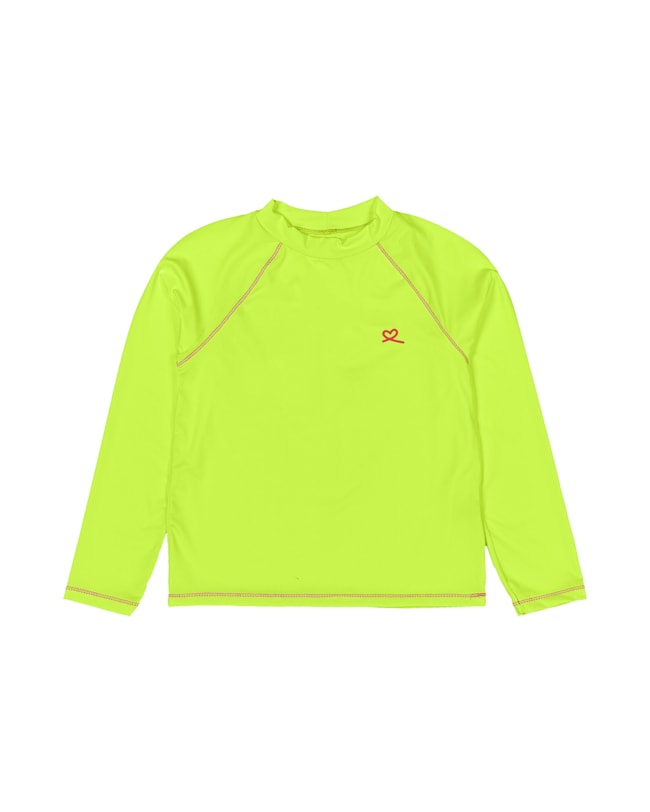 Blusa de Praia com Proteção UV Infantil Menina Kely Kety Limao-1a5bb57d-63e5-46a4-b7eb-97be6c9ff794