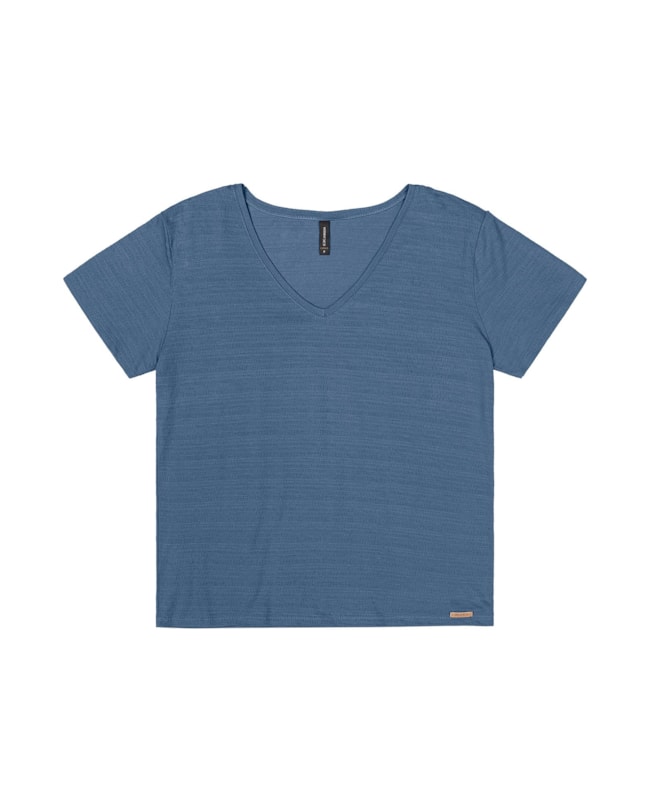 Blusa Decote V em Viscose Cereja Curves-58562a51-2786-4c1f-94e7-1ee284460ae1