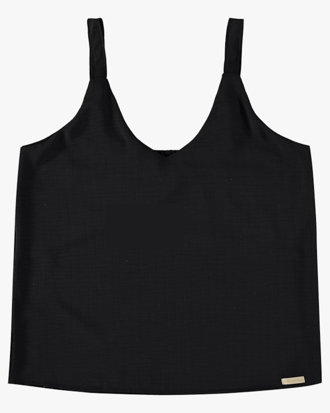 Blusa Devote V com Alça Ajustável - Cereja Rosa - Preto P-6e479ce0-5306-4791-9d21-c46c5cf0ef39