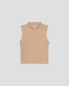 Blusa Feminina Canelada em Linho Cereja Rosa CREME CARAMELO-40759fe1-0d65-4f57-a808-b2af4cb0cfdc