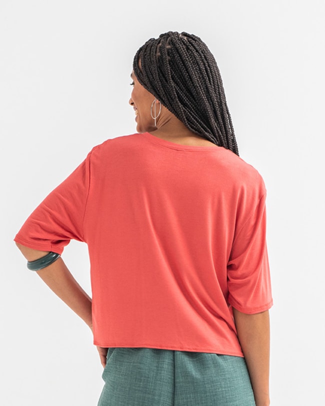 Blusa Feminina Cereja Rosa-71938268-54e2-407b-89da-f66331cb4dbc