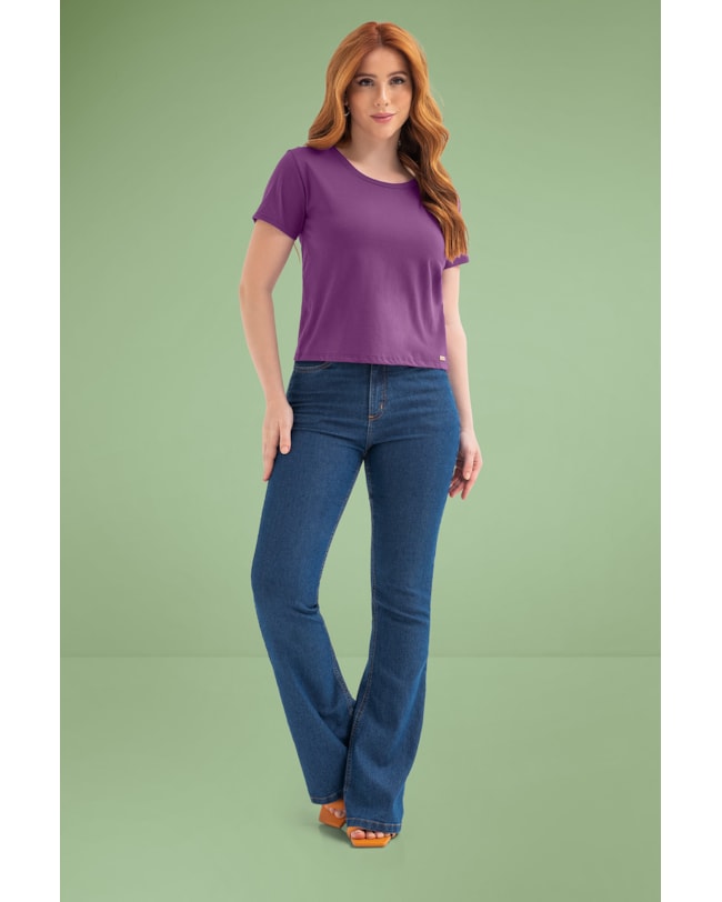 Blusa Feminina Cereja Rosa Básica-2629bd77-9e08-4d2d-bc2b-4db9e6dab9d4