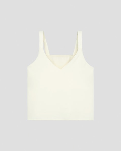 Blusa Feminina Cereja Rosa em Tecido Crepe Decote V Branco