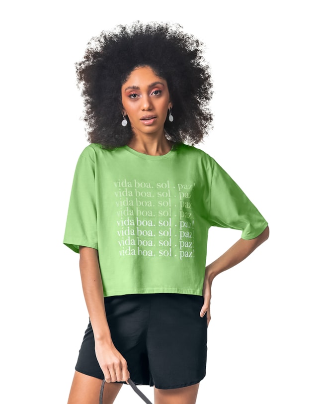 Blusa Feminina Cereja Rosa T-shirt-6fdc1261-fb3c-4525-8b22-865b319f7b92