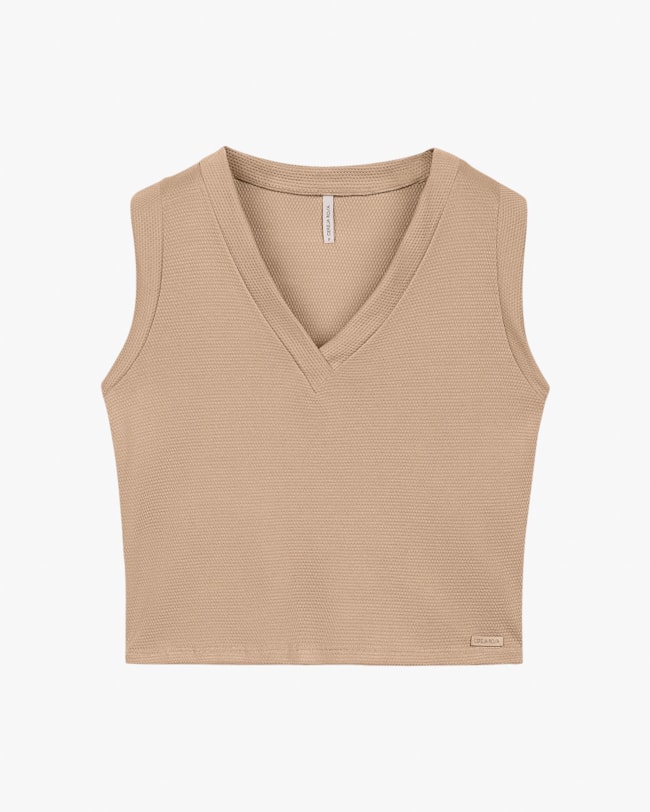 Blusa Feminina Cobre Cos com Decote V - Cereja Rosa - Toffee-03a2d609-637e-4400-843d-6a8917c3fd8f