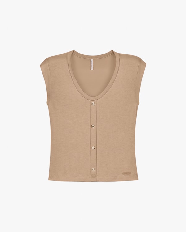 Blusa Feminina Cobre Cós em Viscose Crepe - Cereja Rosa - Toffee