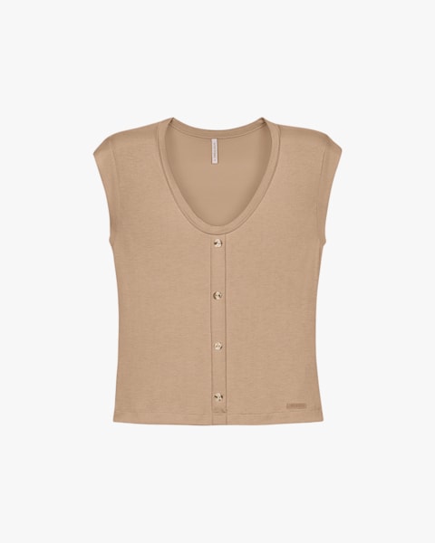 Blusa Feminina Cobre Cós em Viscose Crepe - Cereja Rosa - Toffee