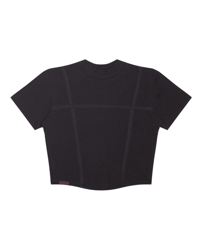 Blusa Feminina com Decote Alto  Based-ed5cfe06-44c5-4be1-b5c8-f64c10f58f02