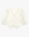 Blusa Feminina com Decote V Transpassado - Cereja Rosa -Natural-97832571-cca6-4477-84f6-72675705f666