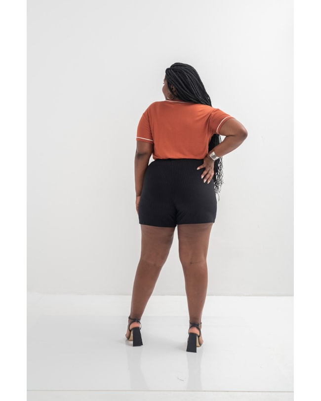 Blusa Feminina com Filete Contraste Cereja Curves-ce48ec00-fae1-4dfa-a853-f3a0b56f745f