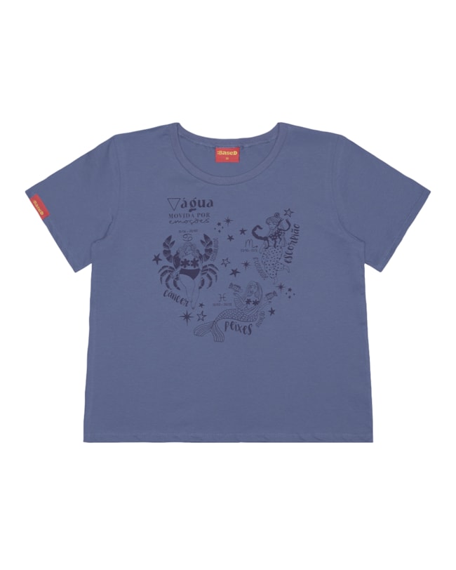 Blusa Feminina Elementos dos Signos Based-55461fb7-1374-44e0-a61f-eab0d6d90749