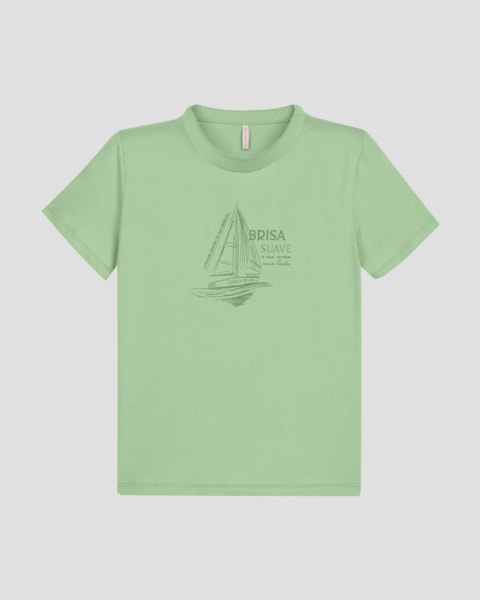 Blusa Feminina em Malha com Gola Retilínea Cereja Rosa