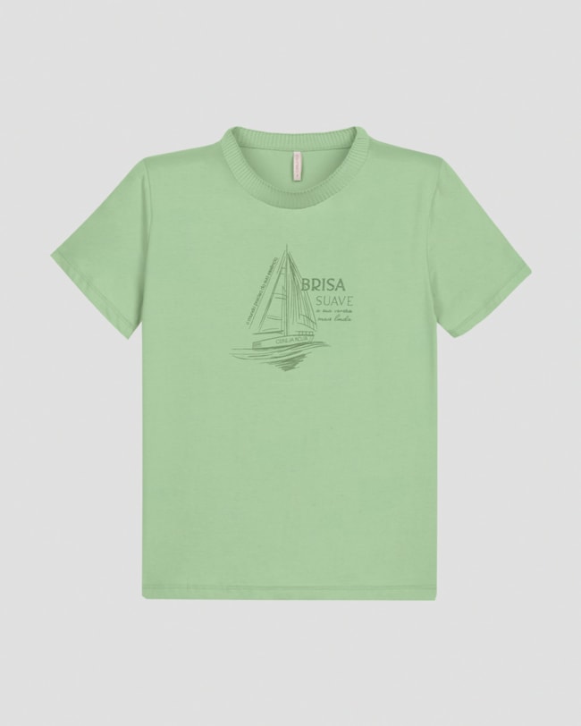 Blusa Feminina em Malha com Gola Retilínea Cereja Rosa-e2d51617-fce0-4099-86d9-d20e747bfb01