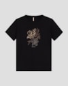 Blusa Feminina em Meia Estampa Relevo Cereja Rosa Preto-6249a712-7c3d-4b08-87e7-48ab797963c7