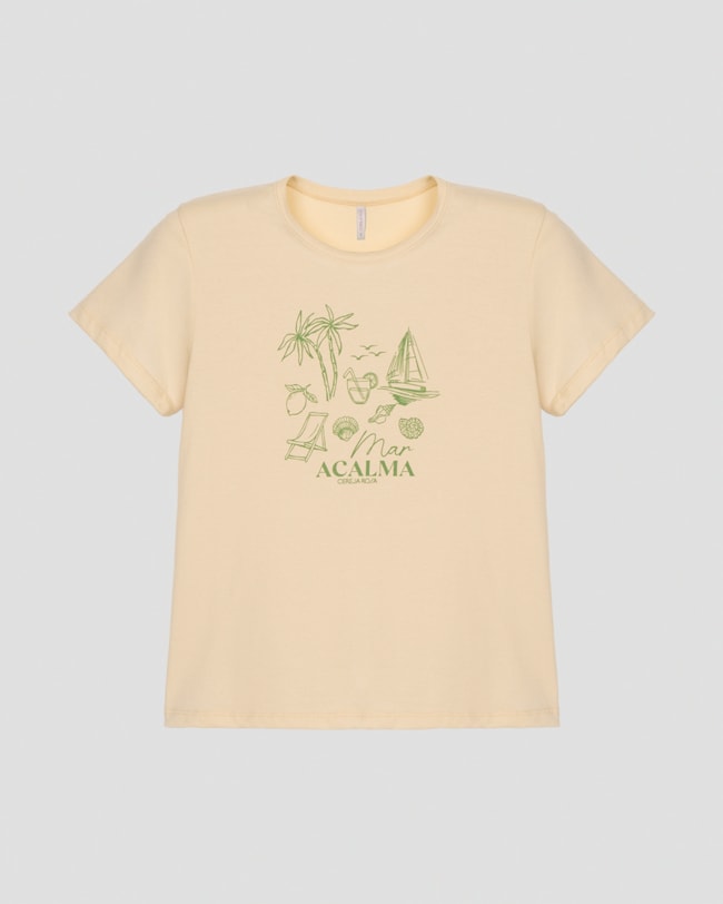 Blusa Feminina em Meia Malha com Estampa Cereja Rosa Bege-399ec687-6b29-4d6e-aa97-2ce925759c00