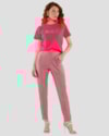 Blusa Feminina em Meia Malha com Estampa Metalizada - Cereja Rosa - Cherry-ff63b9bb-cc9f-4c6f-b0df-0a86fcca6b0f