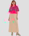 Blusa Feminina em Meia Malha com Mangas Ampla -  Cereja Rosa - Cherry-da4525dc-a647-4040-a924-e8ebfd641019