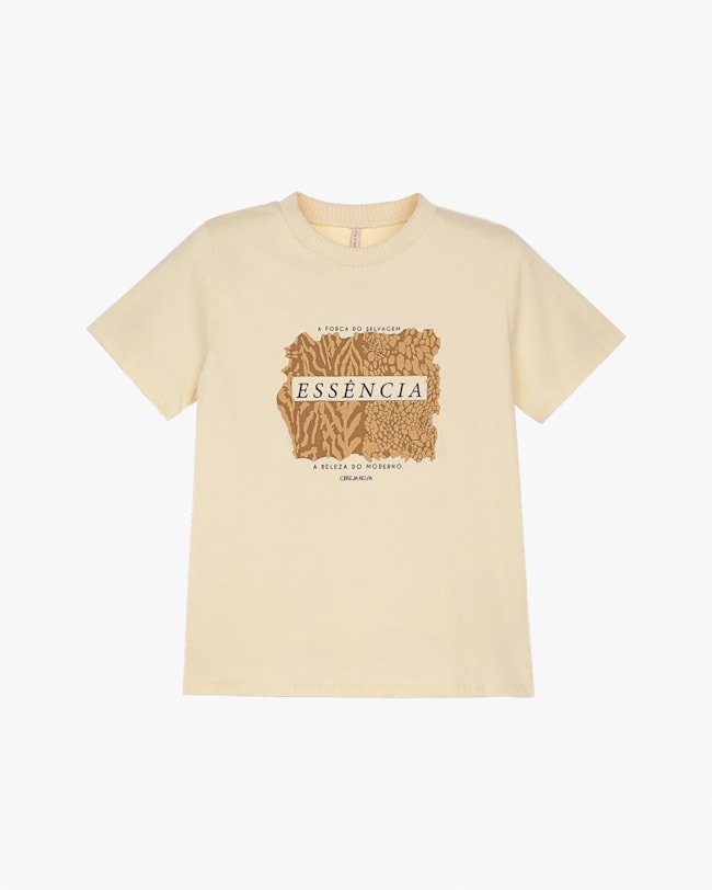 Blusa Feminina em Meia Malha com Retilínea - Cereja Rosa - Tapioca-775467fa-cf96-4532-aa82-685098c8d41f