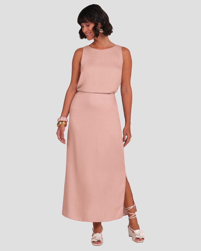 Blusa Feminina em Viscose sem Mangas Cereja Rosa Rosê-5c4446b9-124d-4580-b94f-2fcf687382b7