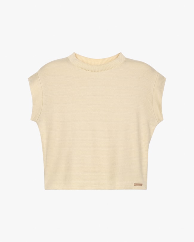 Blusa Feminina em Viscose Trabalhada com Retilínea - Cereja Rosa - Tapioca-64c8ed8d-e0bb-4873-a907-a5ebca3ac206