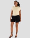 Blusa Feminina em Viscose Trabalhada com Retilínea - Cereja Rosa - Tapioca-3acf5391-f9fb-4c60-bf63-fd2b51fb30a9