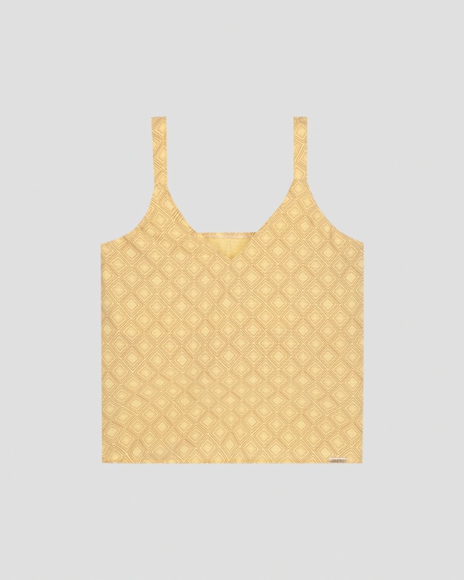 Blusa Feminina Estampada em Viscose Cereja Rosa Amarelo-9f53855f-8af8-4e1d-beba-1c93206f7b1c