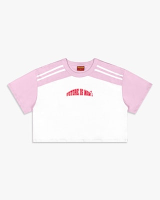 Blusa Feminina Juvenil em Meia Malha com Estampa - BaseD - Astral