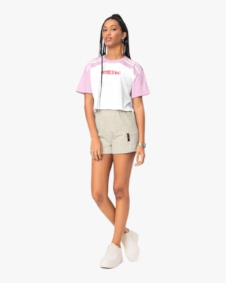 Blusa Feminina Juvenil em Meia Malha com Estampa - BaseD - Astral