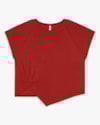 Blusa Feminina Manga Curta com Barra Assimétrica - Cereja Rosa - Sienna-GG-15a629cd-ad55-4245-ab94-45ce9ce1099e