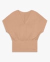 Blusa Feminina Manga Curta em  Tricot Viscose - Cereja Rosa - Toffee-354658b9-2ac3-443f-8aa9-2b6e68162370