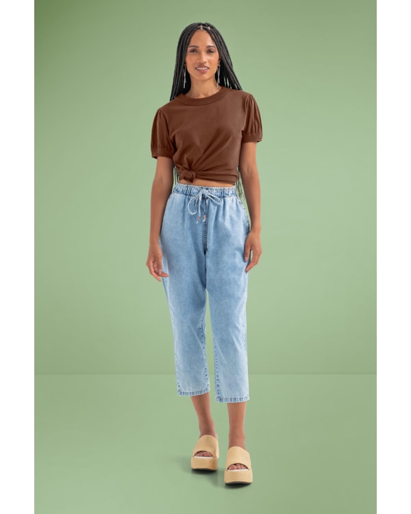 Blusa Feminina Meia Malha Cereja Rosa