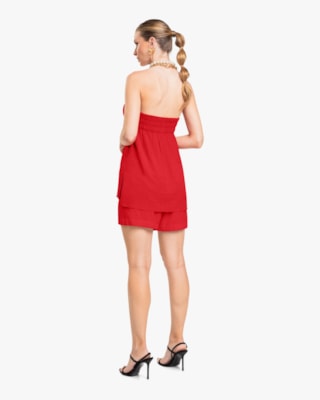 Blusa Feminina Sem Alça Em Viscose - Cereja Rosa - Cayenne-G