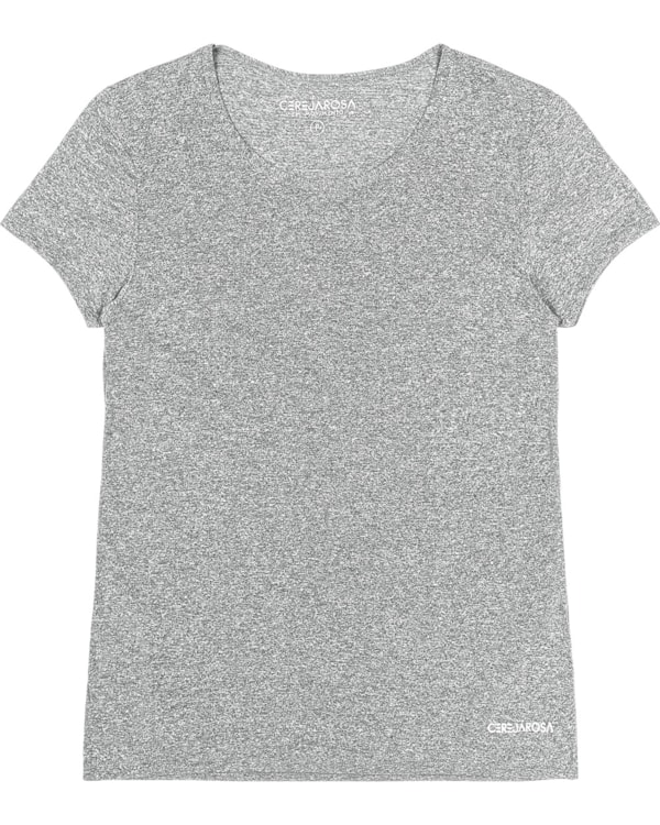 Blusa Fitness Feminina Cereja Rosa Aero Dry