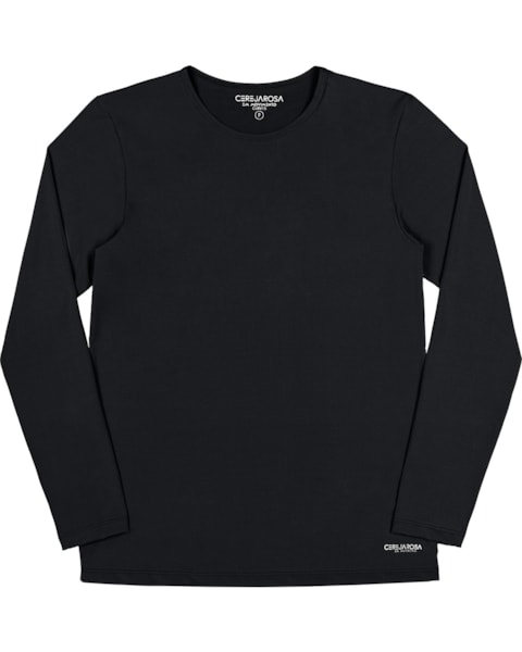 Blusa Fitness Feminina Cereja Rosa Aero Dry - PRETO