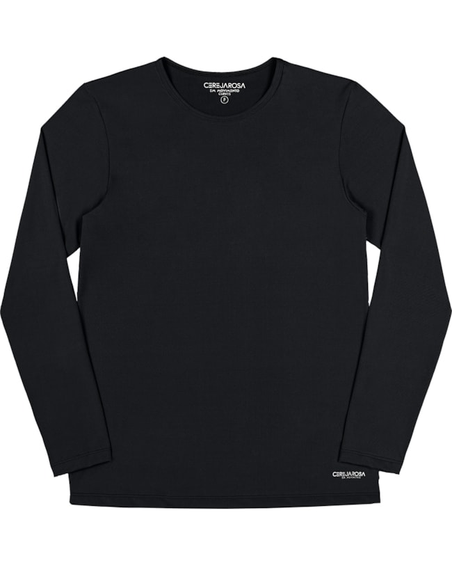 Blusa Fitness Feminina Cereja Rosa Aero Dry - PRETO-54396271-24c9-4c24-8fe2-397b02ae36a9