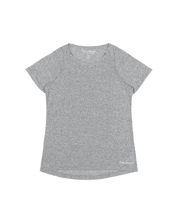 Blusa Fitness Feminina Cereja Rosa Dry-Fit