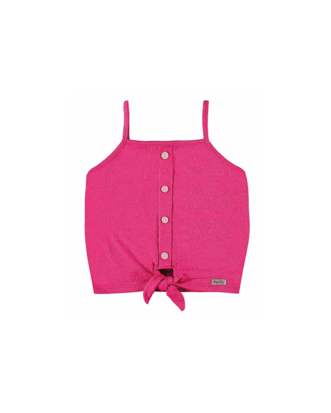 Blusa Infantil com Alça Fina e Amarração Kely Kety-f10765f3-a1ba-4923-9094-fa6c6cd8c793