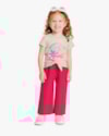 Blusa Infantil com Amarração Estampa Flores- Kely Kety - Mescla-26eb29b1-80ee-42e7-bffd-1a42ee813775