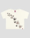 Blusa Infantil em Meia Malha Estampa Coração Kely Kety Branco-942fbcae-551d-4971-805b-e0f56848c12f