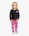 Blusa Infantil Manga Longa com Laço Kely Kety -Preto-b5ed5526-6f06-48aa-b8da-07adc031dffb