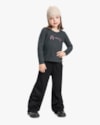 Blusa Infantil Manga Longa em Moletom Persa Kely Kety- Cinza-f934b70e-fc11-4fda-a62b-4ada2124f37b
