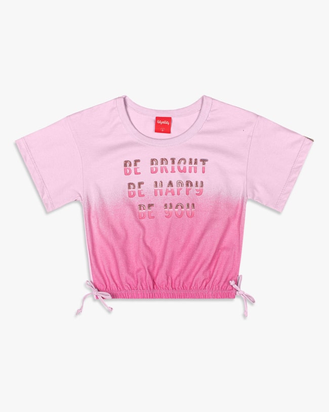 Blusa Infantil Menina com Detalhe de Amarração - Kely Kety - Astral-5e0bcb2b-c18f-4f69-b4c7-3d3bca052ddf