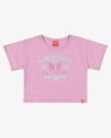 Blusa Infantil Menina com Estampa em Meia Malha - Kely Kety - Rosa-067262fa-f68e-4a81-9f4e-fb33a046426c